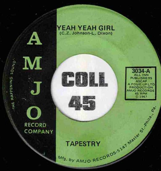 Tapestry - Yeah Yeah Girl b/w Big Fool - Amjo 7"