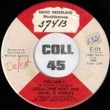 Geraldine Hunt And Charlie Hodges – Together b/w You And I – Calla 7″