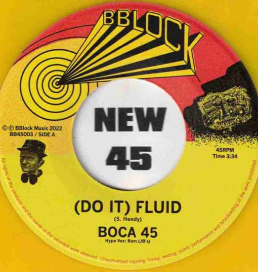 Boca 45 - (Do It) Fluid b/w Another Dimension - B block UK & EU 7"