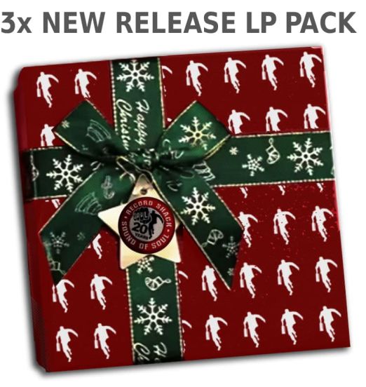 *LAST MINUTE CHRISTMAS PRESENT!* 3 Selected New Release Vinyl LP Christmas Gift Box - 3x Various LP