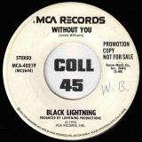 Black Lightning – Trouble b/w Without You – MCA DJ 7″