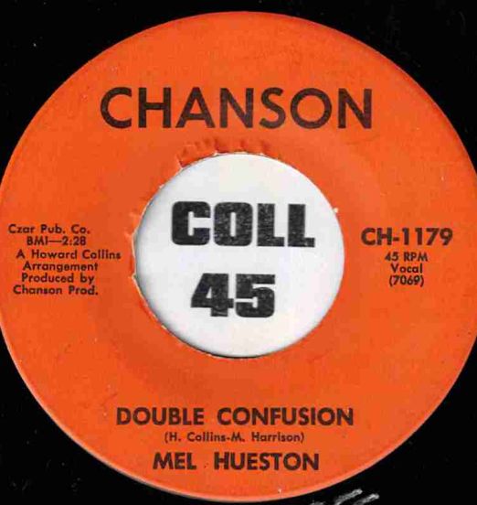 Mel Hueston - Double Confusion b/w Time And Patience - Chanson 7"