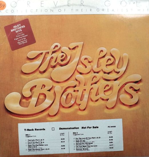 The Isley Brothers - Forever Gold - T-Neck DJ LP