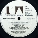 Bobby Womack – Safety Zone – United Artists LP