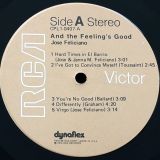 Jose Feliciano – And The Feeling’s Good – RCA LP