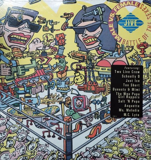 VA - Male Vs. Female: Battle Of The Sexes - Jive LP