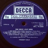 Freddy Cole – One More Love Song – Decca UK LP
