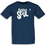 *BACK IN!* Groovy Record Shack Austro Soul Full Size White Logo Shirt (6 Colours) – Record Shack Soulwear AT T-Shirt