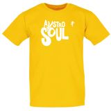 *BACK IN!* Groovy Record Shack Austro Soul Full Size White Logo Shirt (6 Colours) – Record Shack Soulwear AT T-Shirt