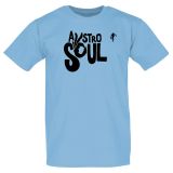 *BACK IN!* Groovy Record Shack Austro Soul Full Size Black Logo Shirt (6 Colours) – Record Shack Soulwear AT T-Shirt