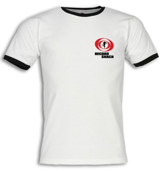 *BACK IN!* Stylish Record Shack ORF Logo Ringer Shirt (2 Colours) - Record Shack Soulwear AT T-Shirt