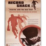 Vintage Record Shack Store Promo Poster from 2000 – Record Shack AT Poster