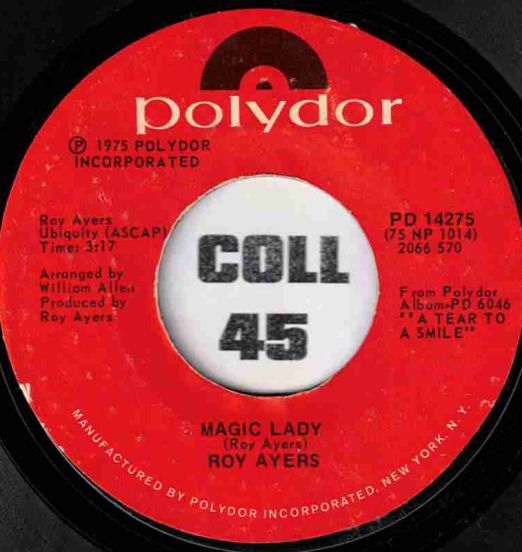 Roy Ayers - No Question b/w Magic Lady - Polydor 7"