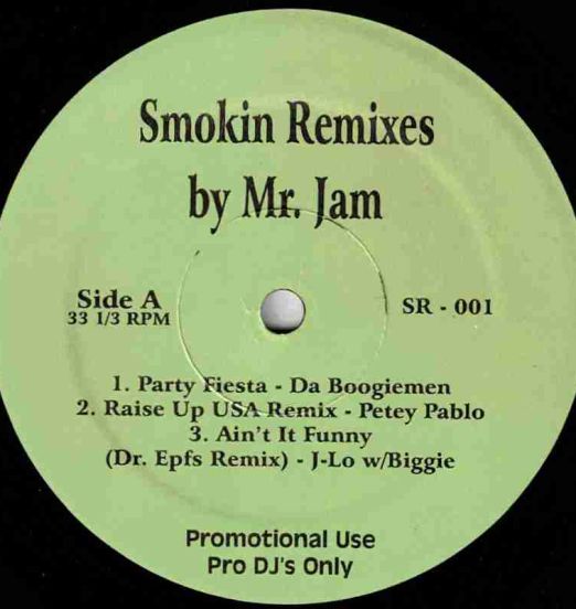 Da Boogiemen - Party Fiesta - Smokin Remixes DJ 12"