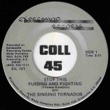 The Singing Tornados – Traveling Through The Land b/w Stop This Fussing And Fighting – Expression 7″