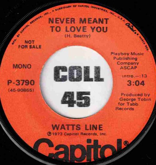 WattsLine-NeverStopLovin'MeLABELB