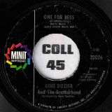 Gene Dozier And The Brotherhood – A Hunk Of Funk b/w One For Bess – Minit 7″