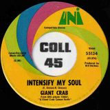 Giant Crab – Cool It b/w Intensify My Soul – UNI 7″