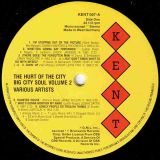 VA – The Hurt Of The City Big City Soul Volume 2 – Kent UK LP