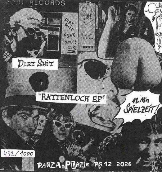 Dirt Shit - Rattenloch EP - Panza Platte AT 7"