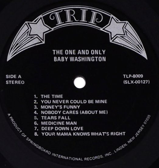BabyWashington-TheOneAndOnly-TripLPLABELA