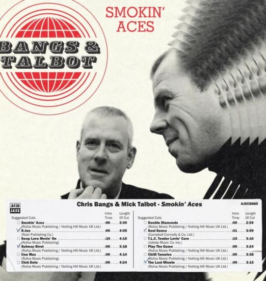 Bangs & Talbot - Smokin' Aces - Acid Jazz UK LP