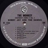 Bobby Jay And The Hawks – The Monkey – Warner Bros LP