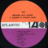 Brother Jack McDuff – A Change Is Gonna Come – Atlantic LP MONO