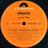 Shakatak – Drivin’ Hard – Polydor LP