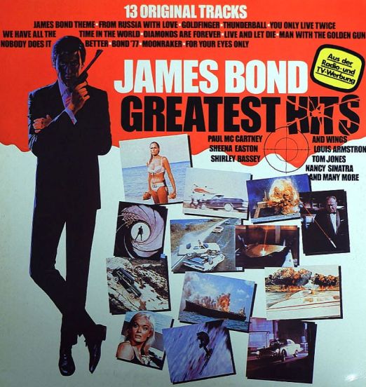 VA - James Bond Greatest Hits - Liberty LP