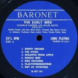 Charlie Parker With Miles Davis – The Early Bird – Baronet LP