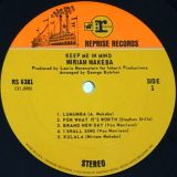 Miriam Makeba – Keep Me In Mind – Reprise LP