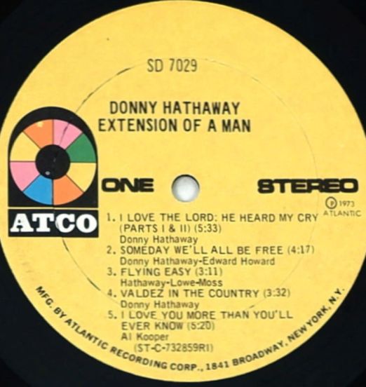 DonnyHathaway-ExtensionOfAMan-AtcoLPLABELA