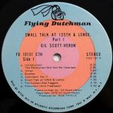 Gil Scott-Heron – Small Talk At 125th And Lenox – Flying Dutchman LP