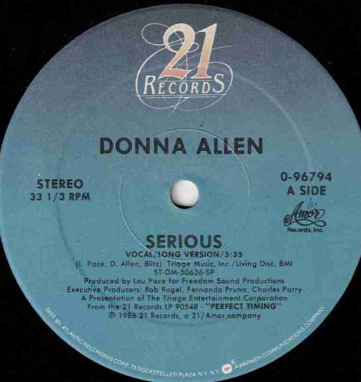 Donna Allen - Serious - 21 12"