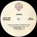 Prince – Letitgo (Edit) b/w Letitgo (Album Version) – Warner Bros DJ 12″