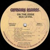 Sea Level – On The Edge – Capricorn LP