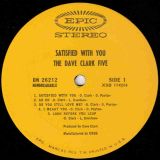 The Dave Clark Five – Satisfied With You – Epic LP