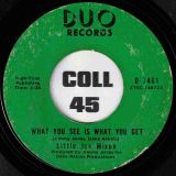 Little Joe Mixon – What You See Is What You Get b/w Instrumental – Duo 7″