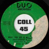 Little Joe Mixon – What You See Is What You Get b/w Instrumental – Duo 7″