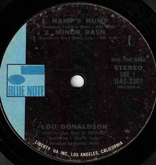 Lou Donaldson - Everything I Play Is Funky - Bluenote DJ 7" EP