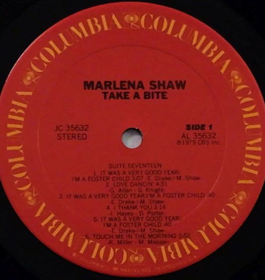 MarlenaShaw-TakeABite-ColumbiaLPLABELA01