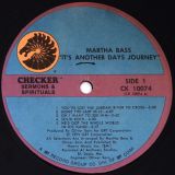 Martha Bass – It’s Another Day’s Journey – Checker LP