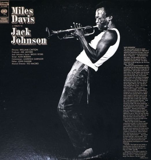 Miles Davis - A Tribute To Jack Johnson - Columbia LP