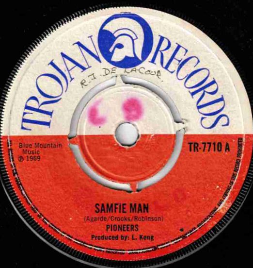 Pioneers - Samfie Man b/w Mother Rittie - Trojan UK 7"