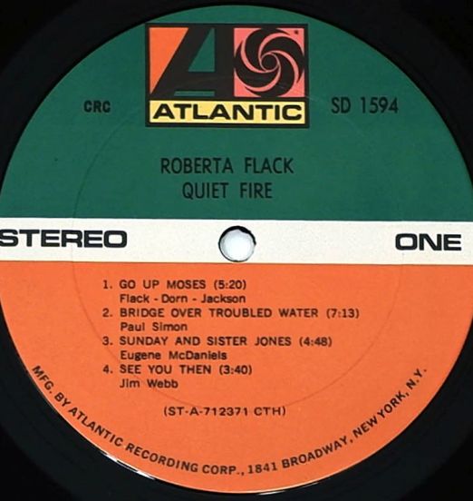 RobertaFlack–QuietFire–AtlanticLPLABELA