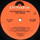 Roy Ayers – No Stranger To Love – Polydor LP