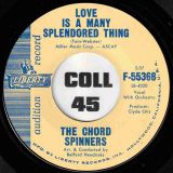 The Chord Spinners – Call Me b/w Love Is A Many Splendored Thing – Liberty DJ 7″