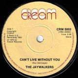 The Jaywalkers – I Can’t Live Without You b/w Heartbroken Memories – Cream UK 7″