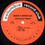 Thelonious Monk – Monk’s Miracles – Columbia Record Club LP STEREO